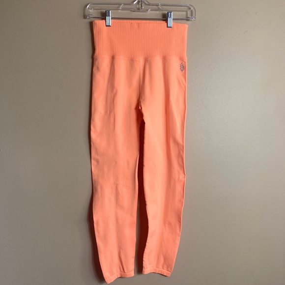 Free People Pants - Free People Movement Good Karma Leggings Orange